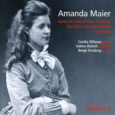 Amanda Maier-Röntgen (1853-1894): Violinsonate h-moll, CD