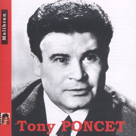 Tony Poncet singt Arien &amp; Lieder, CD
