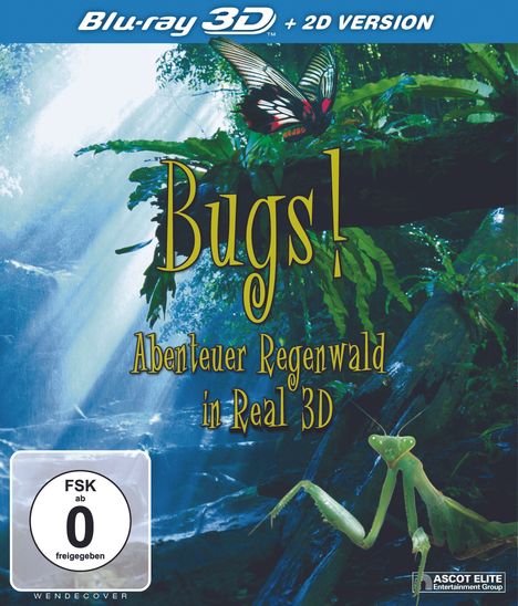 Bugs! - Abenteuer Regenwald (3D Blu-ray), Blu-ray Disc