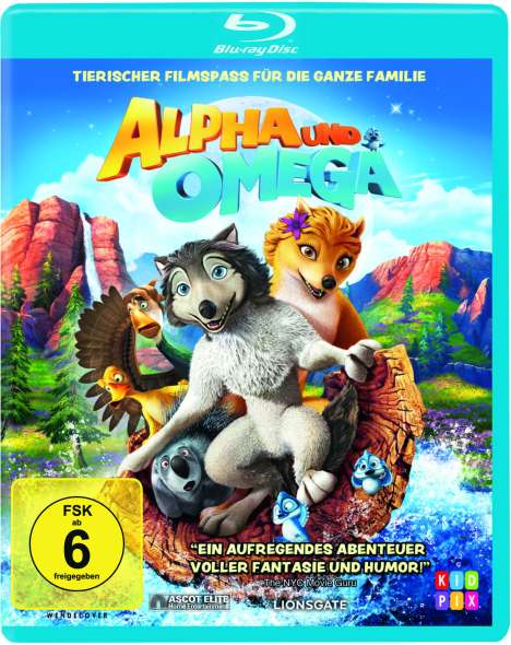 Alpha und Omega (Blu-ray), Blu-ray Disc