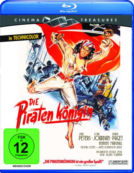 Die Piratenkönigin (Blu-ray), Blu-ray Disc