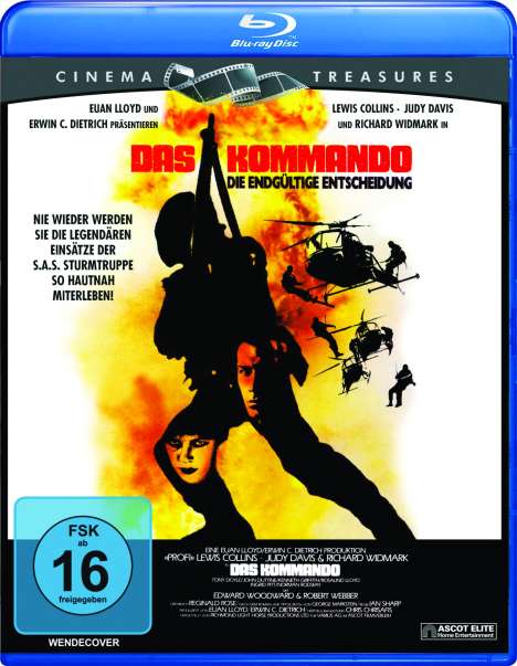 Das Kommando (Blu-ray), Blu-ray Disc