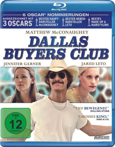 Dallas Buyers Club (Blu-ray), Blu-ray Disc
