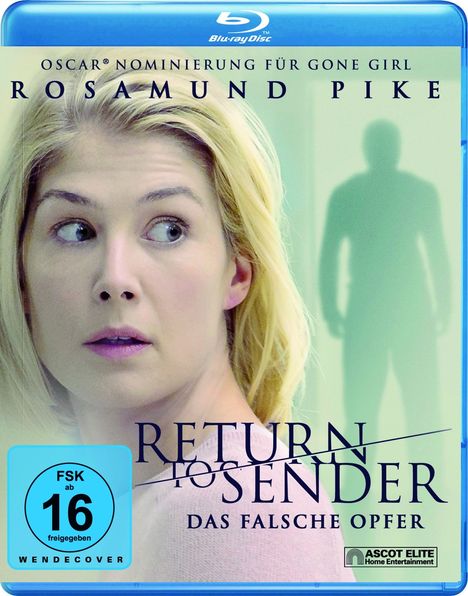Return to Sender (Blu-ray), Blu-ray Disc