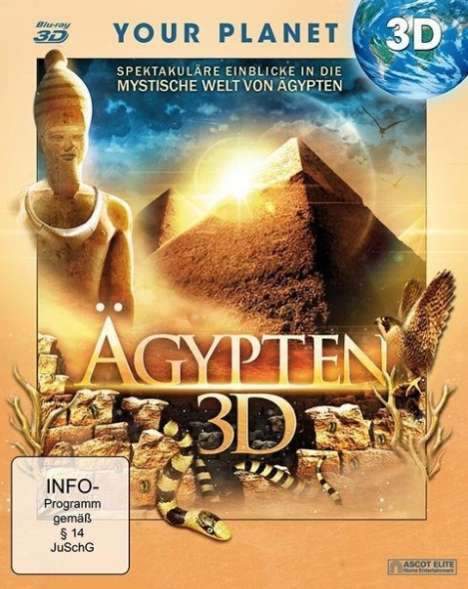 Ägypten (3D Blu-ray), Blu-ray Disc