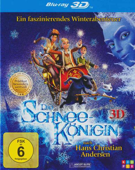 Die Schneekönigin (3D Blu-ray), Blu-ray Disc