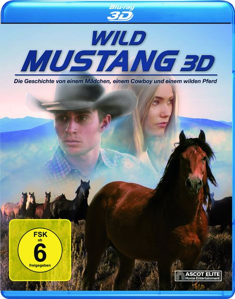 Wild Mustang (3D Blu-ray), Blu-ray Disc