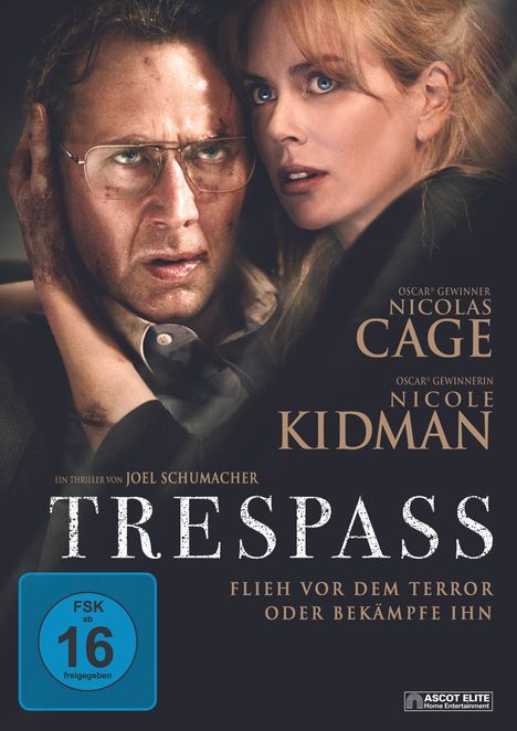 Trespass (2011), DVD