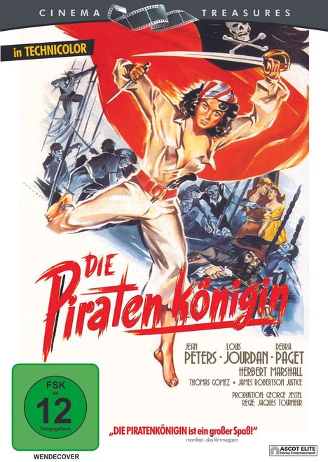 Die Piratenkönigin, DVD