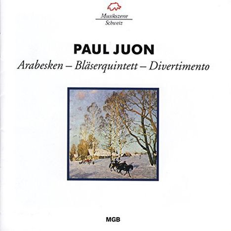 Paul Juon (1872-1940): Kammermusik, CD