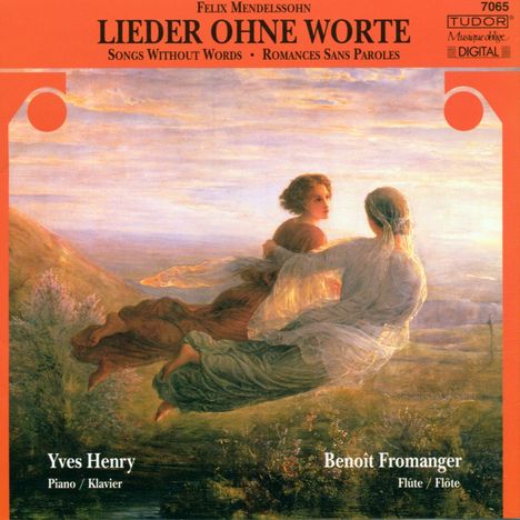 Felix Mendelssohn Bartholdy (1809-1847): Lieder ohne Worte für Flöte &amp; Klavier, CD