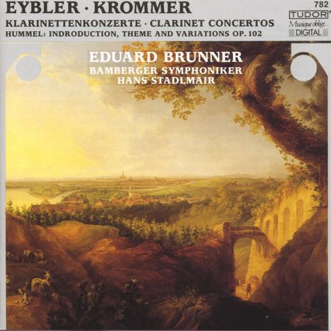 Eduard Brunner spielt Klarinettenkonzerte, CD