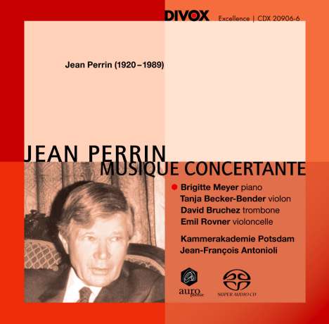 Jean Perrin (1920-1989): Klavierkonzert op.41, Super Audio CD