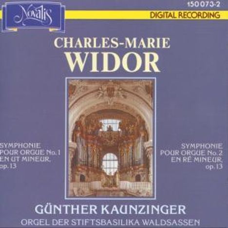 Charles-Marie Widor (1844-1937): Orgelsymphonien Nr.1 & 2, CD