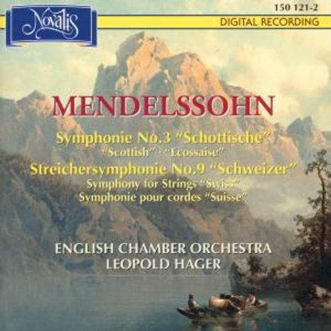 Felix Mendelssohn Bartholdy (1809-1847): Symphonie Nr.3 "Schottische", CD