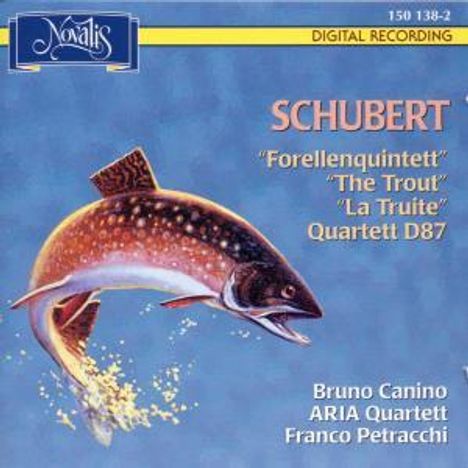 Franz Schubert (1797-1828): Klavierquintett D.667 "Forellenquintett", CD
