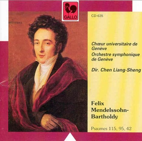 Felix Mendelssohn Bartholdy (1809-1847): Psalmen opp.31,42,46, CD