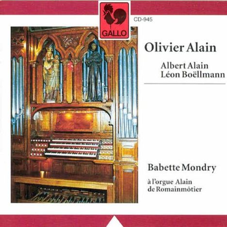 Olivier Alain (1918-1994): Orgelwerke, CD