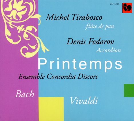Michel Tirabosco &amp; Denis Fedorov - Printemps, Super Audio CD