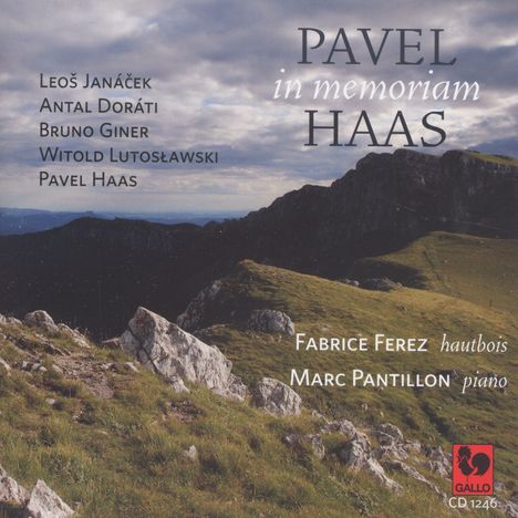 Fabrice Ferez & Marc Pantillon - In Memoriam Pavel Haas, CD