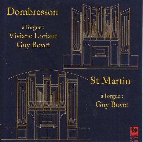 Guy Bovet &amp; Viviane Loriaut, Orgel, 2 CDs