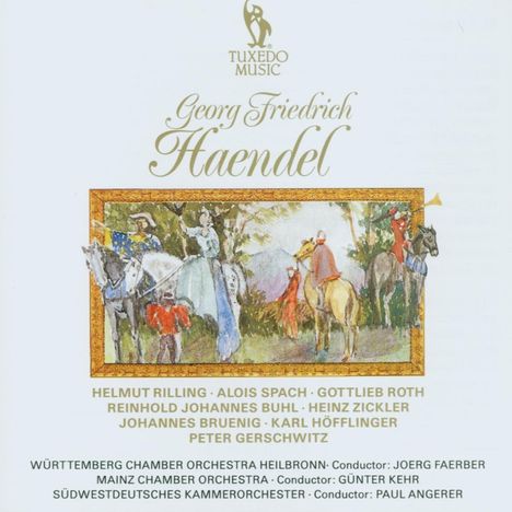 Georg Friedrich Händel (1685-1759): Orgelkonzert Nr.13, CD