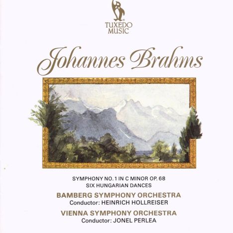 Johannes Brahms (1833-1897): Symphonie Nr.1, CD