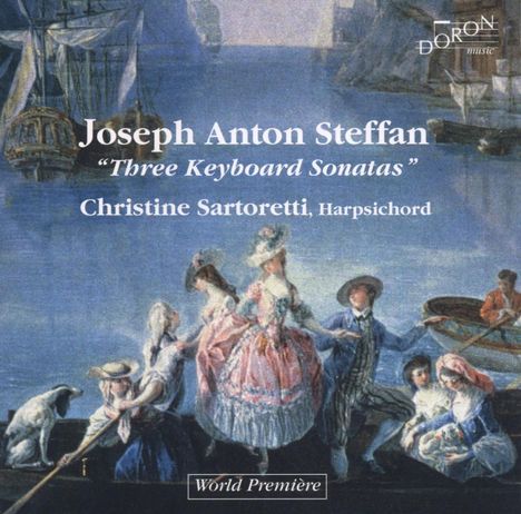 Josef Anton Steffan (1726-1797): Klaviersonaten Nr.1-3, CD