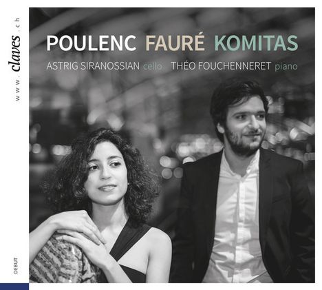 Astrig Siranossian - Poulenc / Faure / Komitas, CD