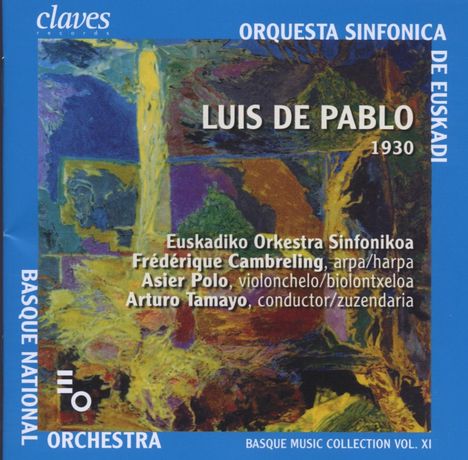 Luis de Pablo (geb. 1930): Danzas Secretas für Harfe &amp; Orchester, CD