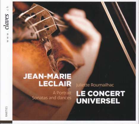 Jean Marie Leclair (1697-1764): Sonaten für Violine &amp; Bc Heft 4 Nr.3 &amp; 5, CD