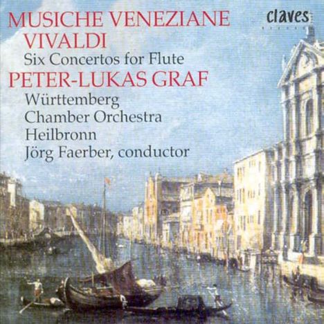 Antonio Vivaldi (1678-1741): Flötenkonzerte RV 428,433,436,439-441, CD
