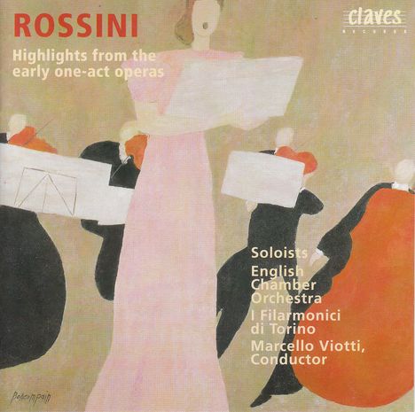 Gioacchino Rossini (1792-1868): 5 Operneinakter (Ausz.), CD