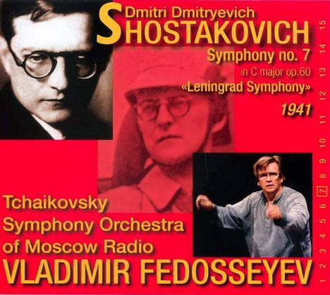 Dmitri Schostakowitsch (1906-1975): Symphonie Nr.7 "Leningrad", CD