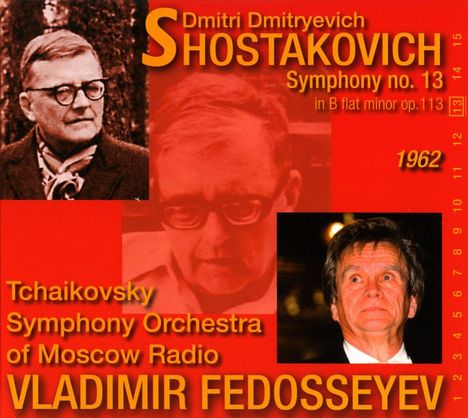 Dmitri Schostakowitsch (1906-1975): Symphonie Nr.13 "Babi Yar", CD