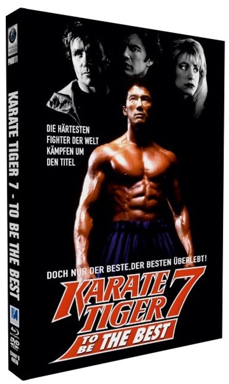 Karate Tiger 7 - To be the Best (Blu-ray &amp; DVD im Mediabook), 1 Blu-ray Disc und 1 DVD