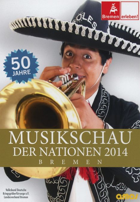 50. Musikschau der Nationen 2014 Bremen, DVD