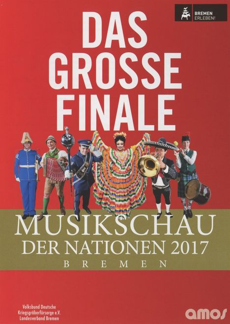 53.Musikschau der Nationen Bremen 2017, DVD