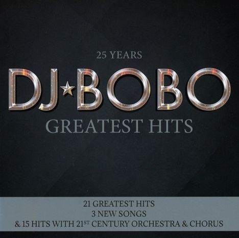 DJ Bobo: 25 Years: Greatest Hits, 2 CDs