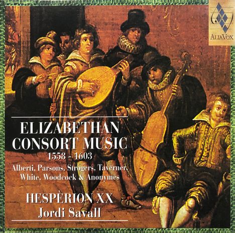 Elizabethan Consort Music 1558-1603, CD