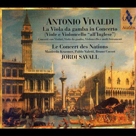 Antonio Vivaldi (1678-1741): La Viola da gamba in Concerto, CD