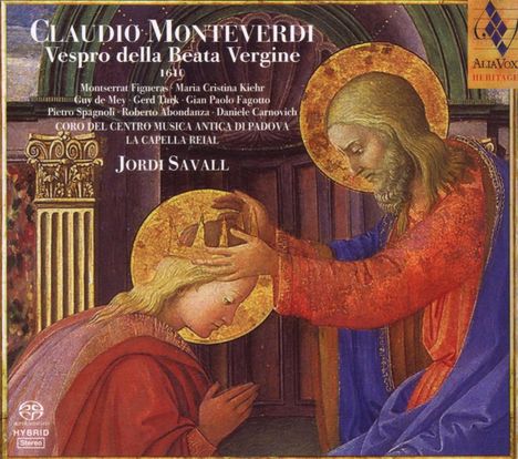 Claudio Monteverdi (1567-1643): Vespro della beata vergine, 2 Super Audio CDs