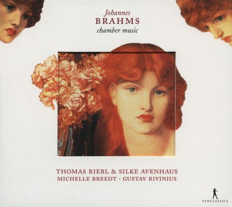 Johannes Brahms (1833-1897): Klarinettentrio op. 114 (arrangiert für Klaviertrio), CD