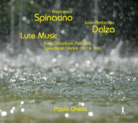 Paolo Cherici - Lute Music from Petrucci's Collections, CD