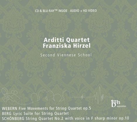 Arditti-Quartet &amp; Franziska Hirzel - Second Viennese School, 1 CD und 1 Blu-ray Disc
