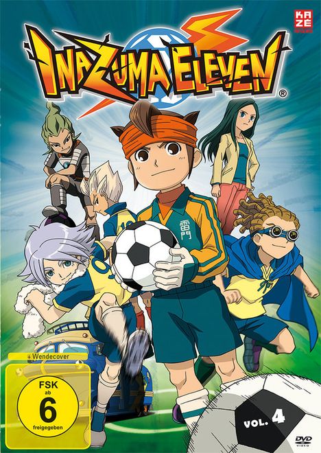 Inazuma Eleven Vol.4 (Episoden 21-26), 2 DVDs