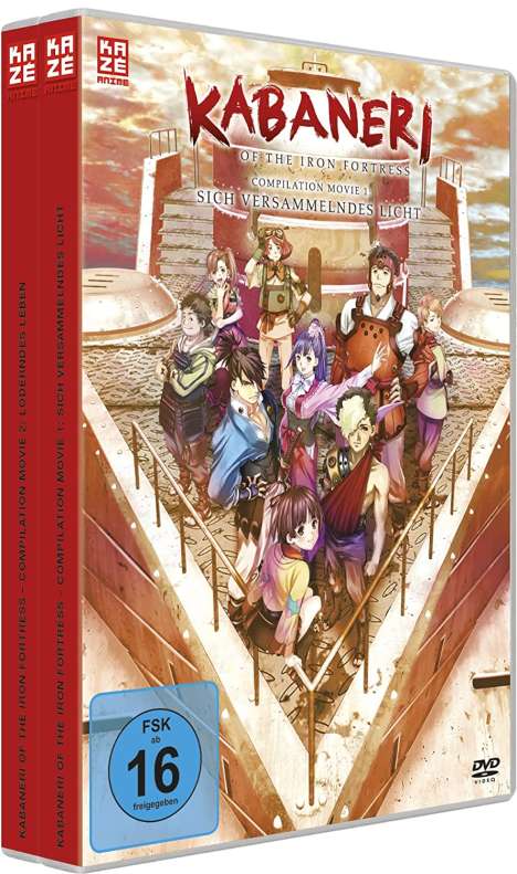 Kabaneri of the Iron Fortress Movie 1 &amp; 2, 2 DVDs