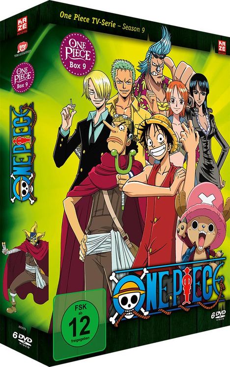 One Piece TV Serie Box 9, DVD