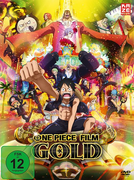One Piece - 12. Film: Gold, DVD