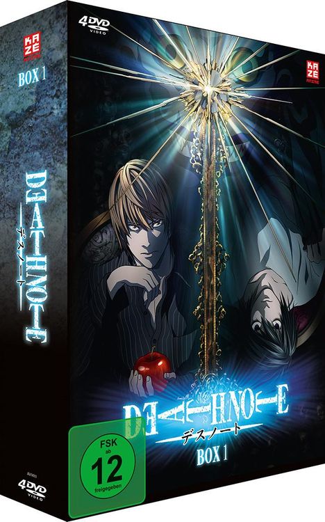 Death Note Box 1, 4 DVDs